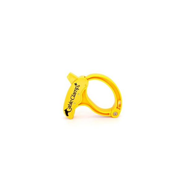 Cable Wholesale Pack of 7 - Cable Clamp - Large - Yellow 30CA-48107 - main